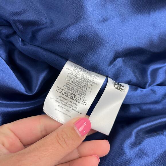 Mini Rodini K2 Wild Duck Padded Parka Winter Coat Navy 128-134 cm 7-9 - Picture 13 of 15